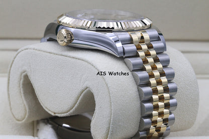 Rolex 326933 Sky-Dweller 18K Yellow Gold / SS Jubilee Champagne Dial B&P