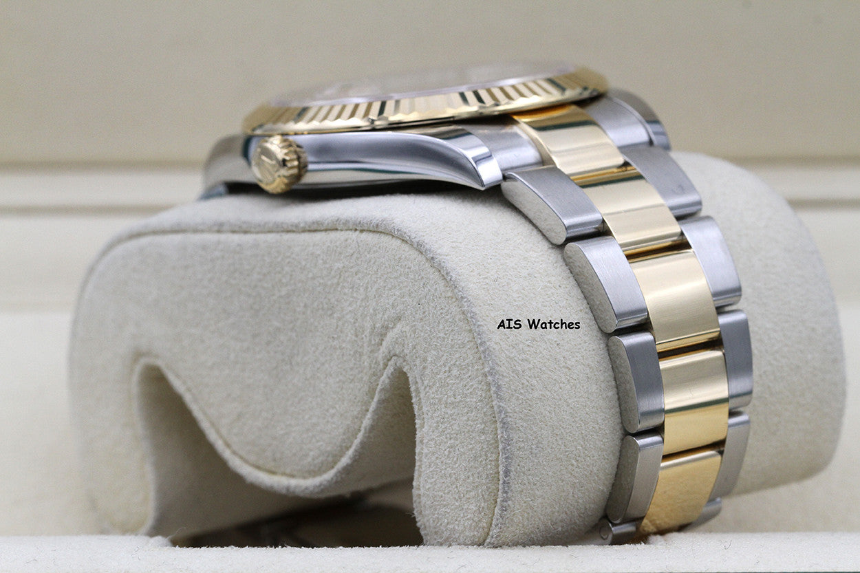 Rolex 126333 DateJust 41MM 18K YG/SS Champagne Stick Dial Oyster Bracelet 2022 Box & Papers