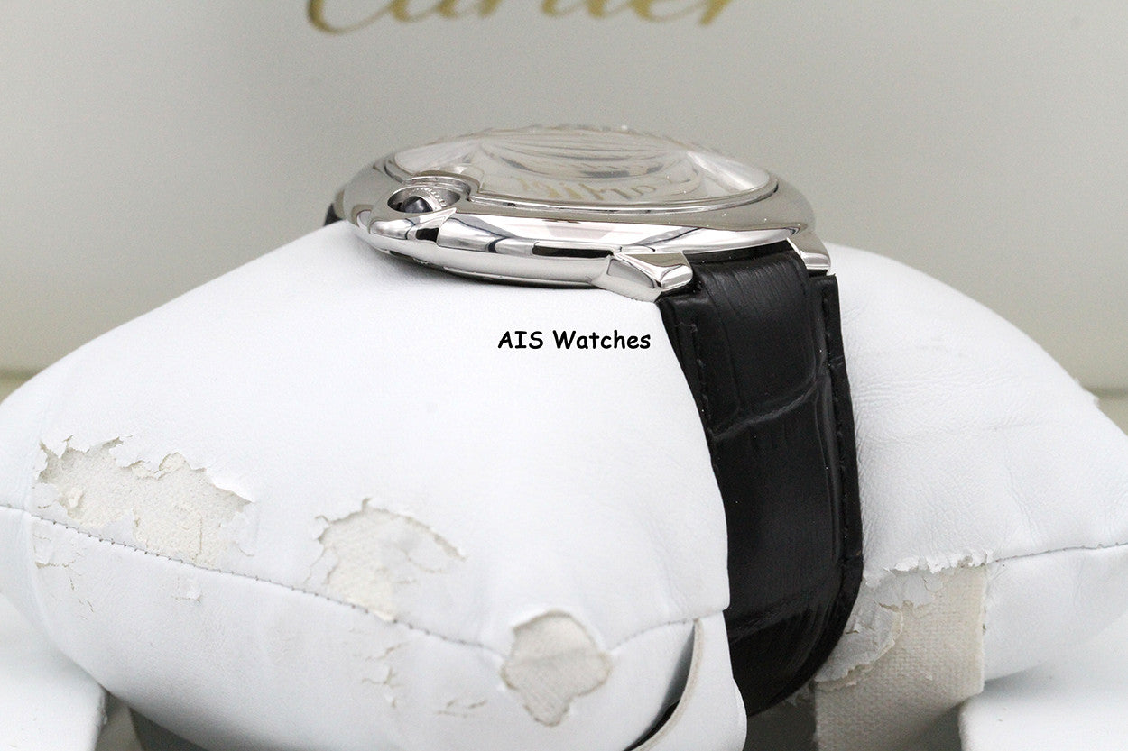 Cartier Ballon Blue de Cartier 42MM W69016Z4 Automatic SS Silver Dial B&P