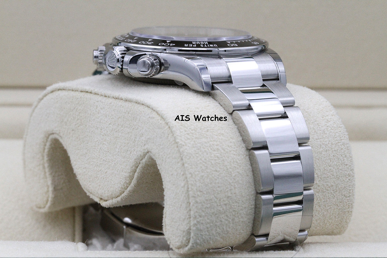 BNIB Rolex Cosmograph Ceramic Daytona 126500 Black Dial Box & Papers