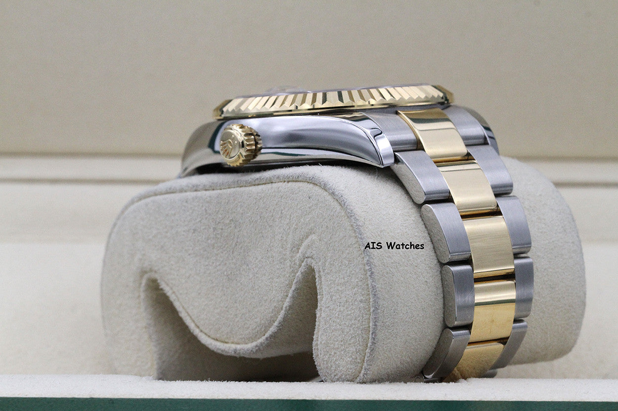 Rolex 326933 Sky-Dweller 18K Yellow Gold / SS Oyster Champagne Dial BP