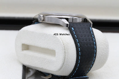 Patek Philippe 6007G-011 Calatrava White Gold Black / Sky Blue 40MM Box & Papers