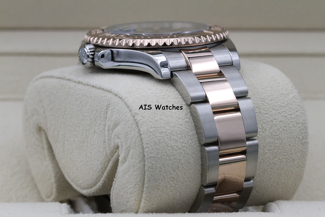 Rolex Yacht-Master 268621 18K Rose Gold / SS 37MM Chocolate Dial Box & Papers