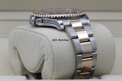 Rolex Yacht-Master 268621 18K Rose Gold / SS 37MM Chocolate Dial Box & Papers