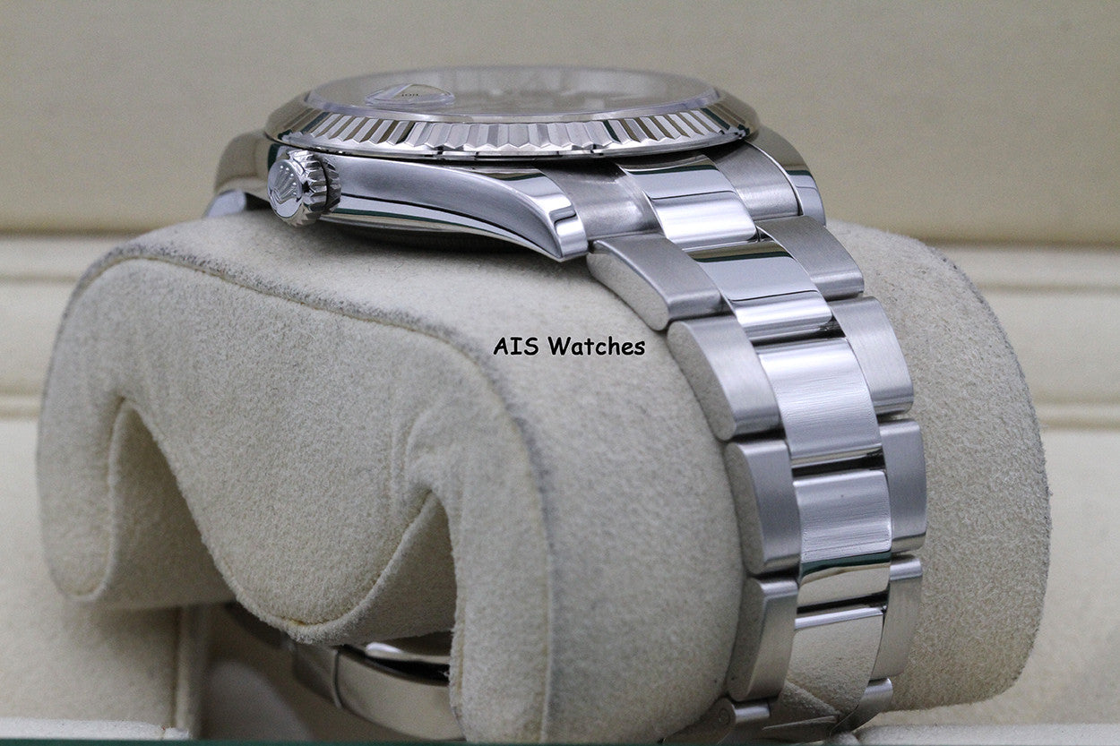 Rolex Datejust 41MM 126334 Blue Stick Dial Oyster Box & Papers