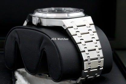 BNIB Audemars Piguet 15510ST.OO.1320ST.07 Royal Oak Black Dial 41MM Box & Paper