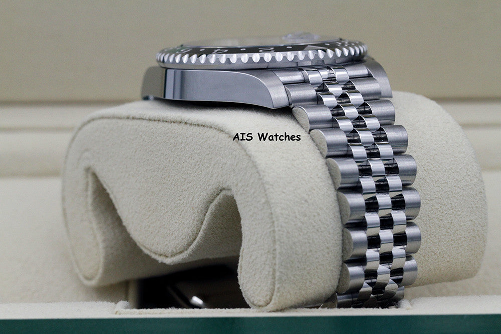 BNIB Rolex GMT Master II 126720VTNR Sprite Lefty Jubilee Black / Green BP