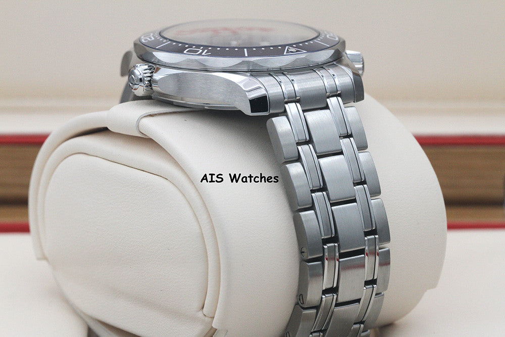 BNIB Omega Seamaster 300M SS 42MM Diver Blue Wave Dial 210.30.42.20.03.001 B&P