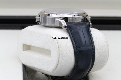Patek Philippe 5930G World Time Chronograph White Gold Blue Dial Box & Paper