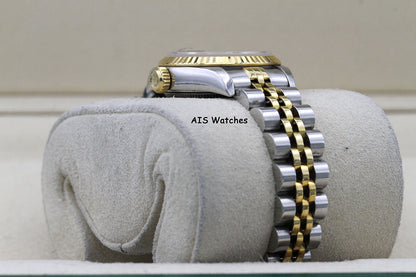 Rolex Ladies Two-Tone DateJust 69173 Champagne Dial 26MM S Serial - 1995 with Papers