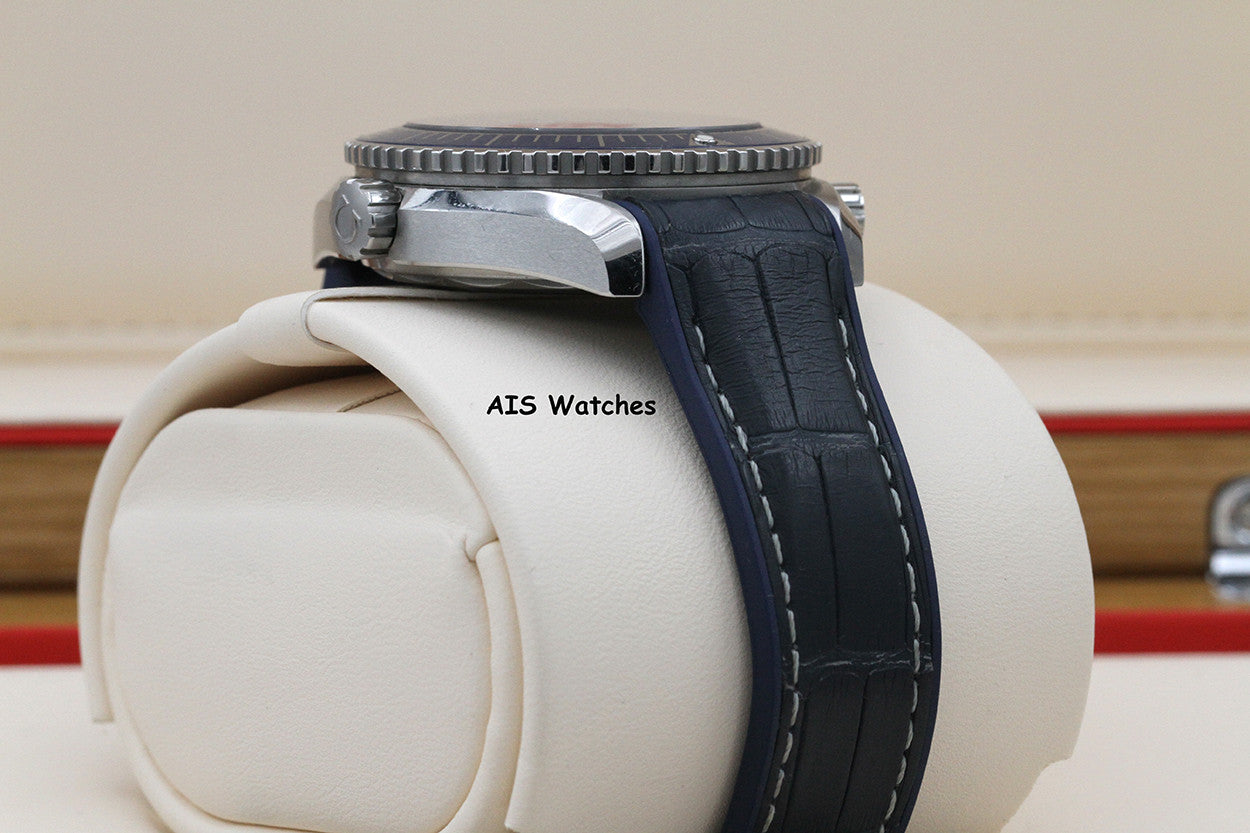 Omega Seamaster Planet Ocean 600M 215.33.40.20.03.001 39.5MM Blue Dial B&P