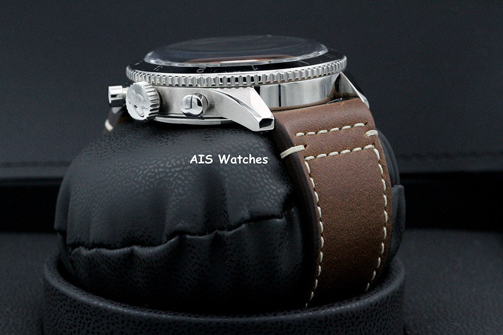 Breitling Super AVI B04 AB04452A1L1X1 Chronograph GMT 46 Curtiss Warhawk B&P
