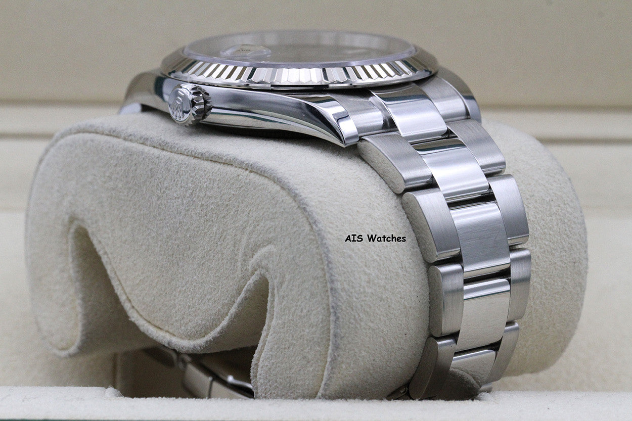 Rolex Datejust 41MM 126334 Wimbledon Slate Roman Dial Oyster 2020 Box & Papers