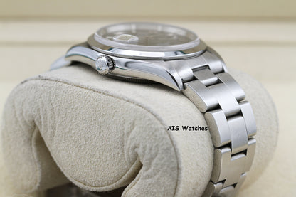 Rolex 15200 Oyster Perpetual 36 MM Arabic Blue Dial Y Serial Box & Papers