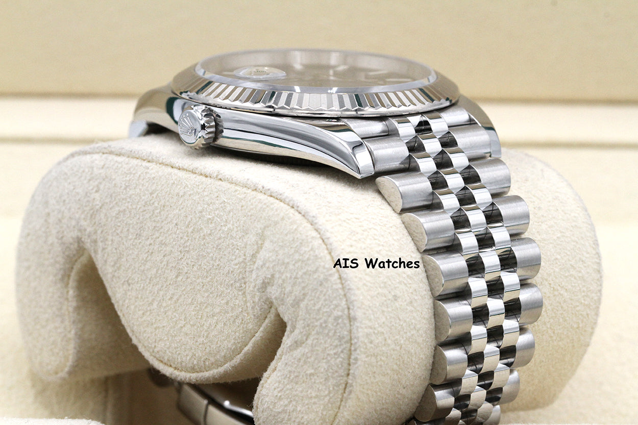 Rolex Datejust 41MM 126334 Black Stick Dial Jubilee 2020 Box & Papers