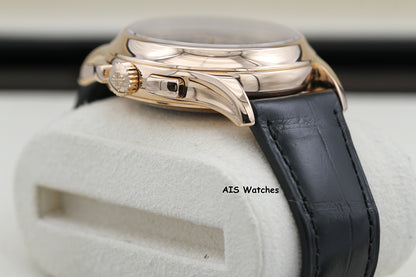 Patek Philippe Annual Calendar Chronograph 5905R Rose Gold Brown Dial Box & Papers