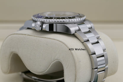 BNIB Rolex GMT Master II 126710BLNR Batman Oyster Bracelet Ceramic Bezel BP