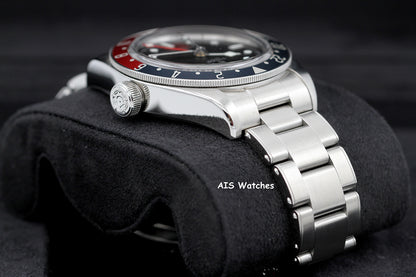 Tudor 79830RB Black Bay GMT Pepsi Stainless Steel Bracelet Box & Paper