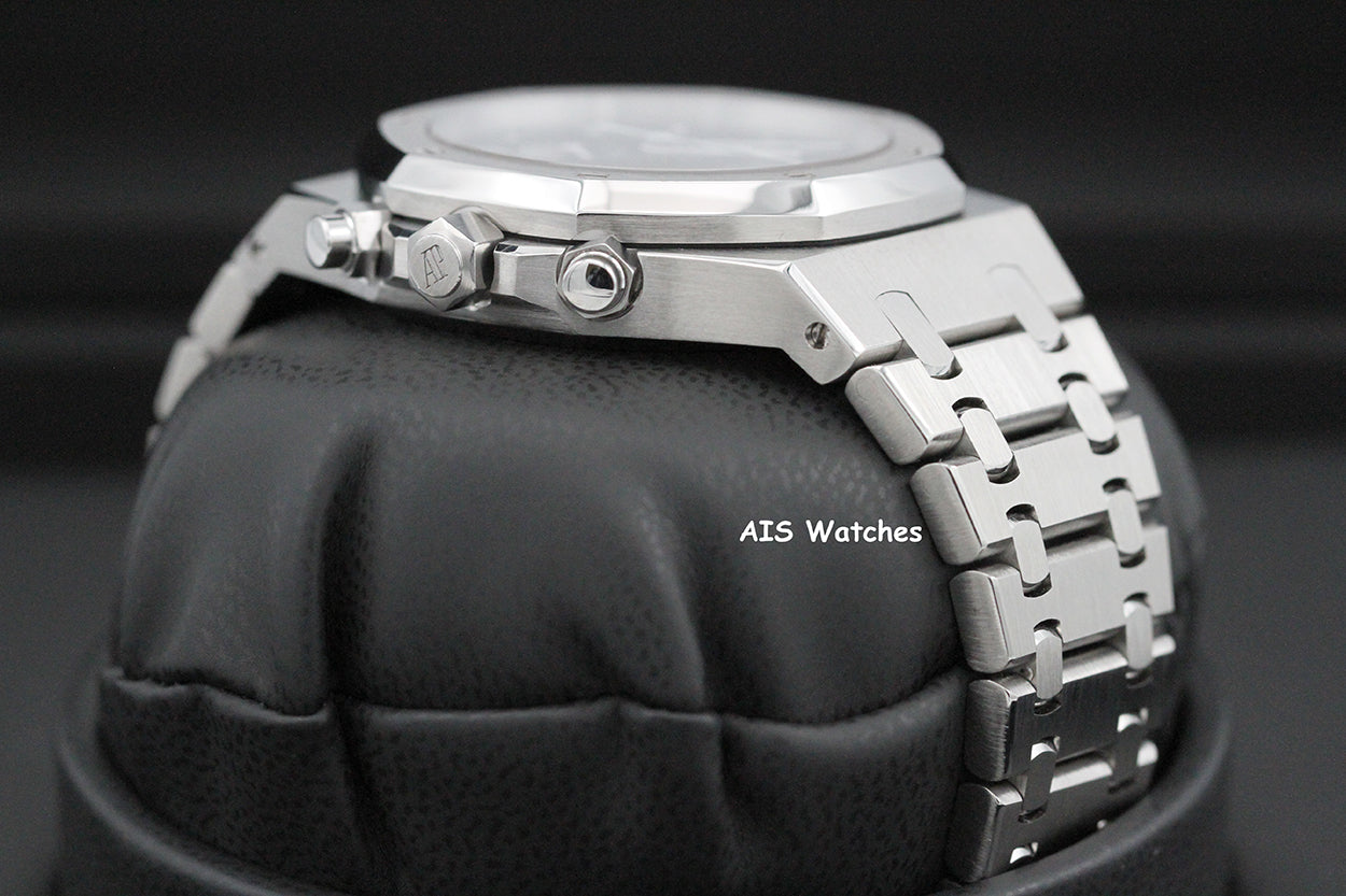 Audemars Piguet 25860ST.00.1110ST.01 Royal Oak Chronograph Blue Dial AP Archived Papers