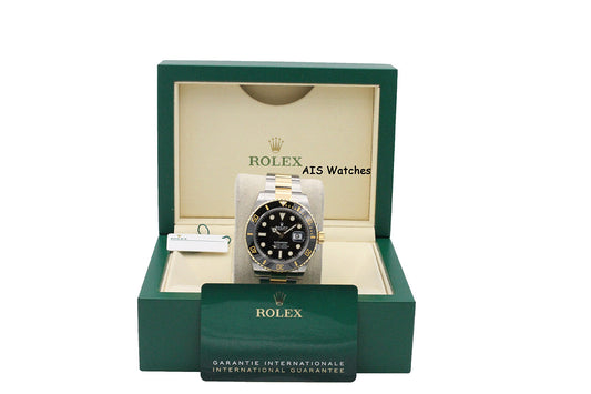 Rolex Submariner 41MM 18K YG/SS 126613LN Black Dial 2021 Box & Papers