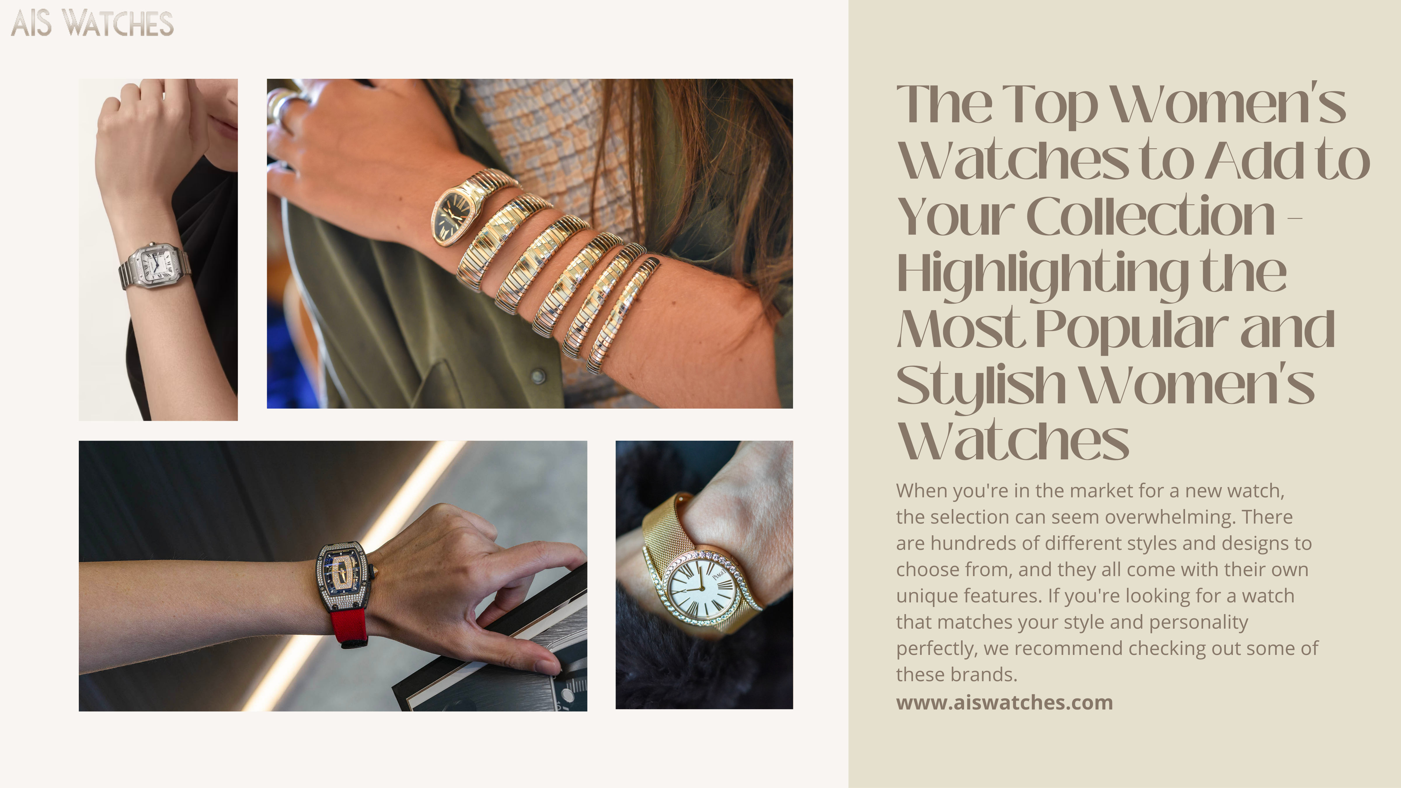 12 best watches for women: The watch brands to covet | HELLO!